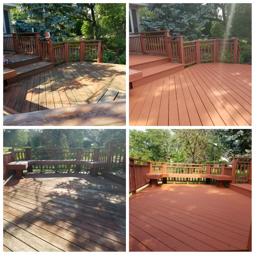 New Life to an Old Deck in Lake Forest, IL